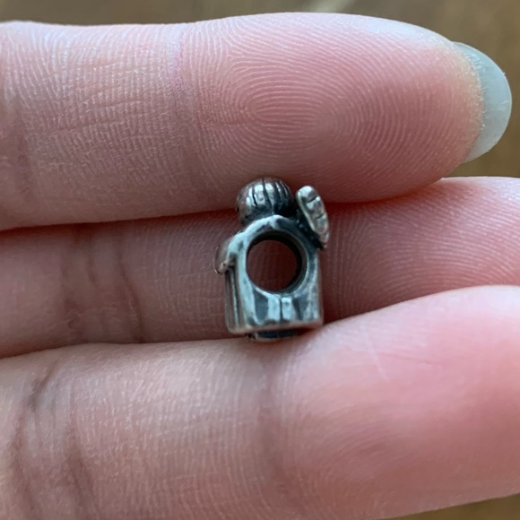 Retired Pandora Angel of Hope Bead Charm Sterling Silver 925 - Picture 5 of 7